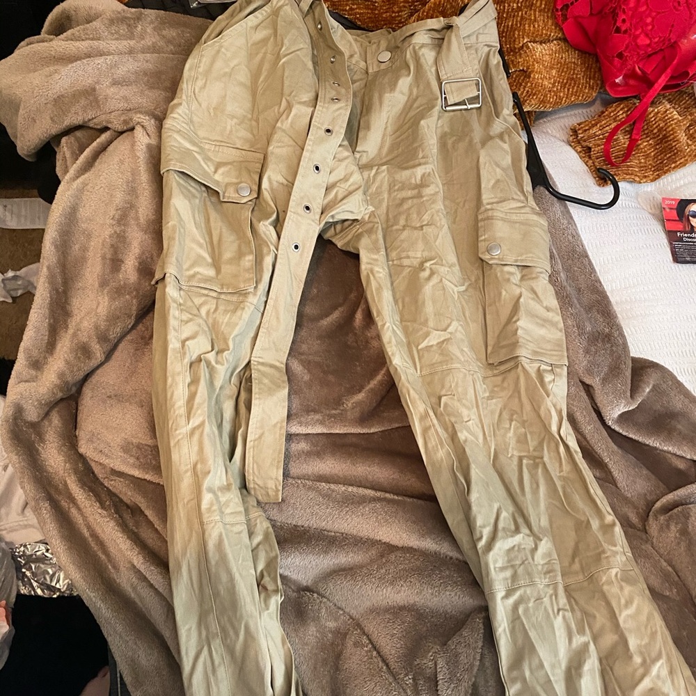 Tan cargo pants